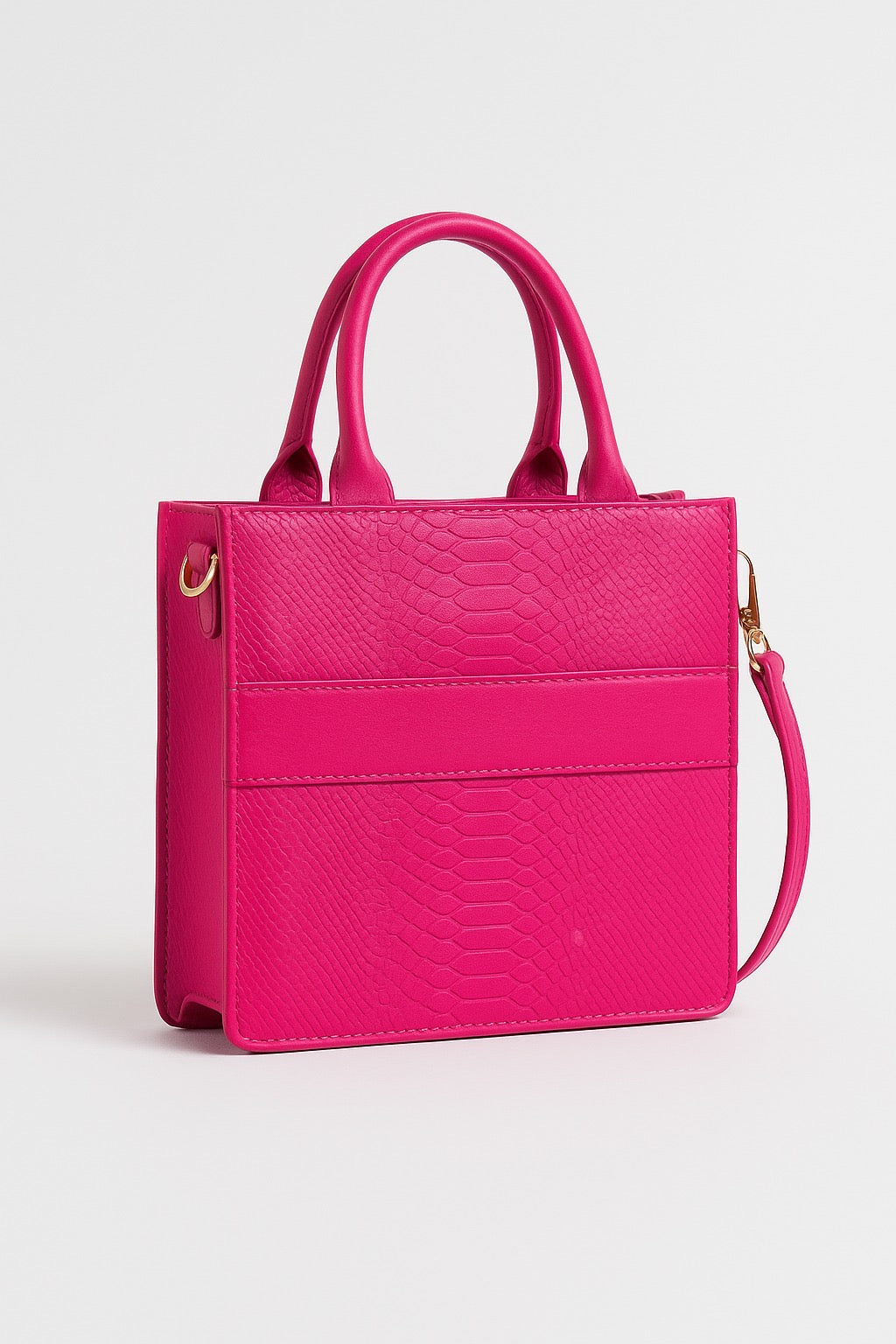 MINI TOTE BOOK - Hot pink