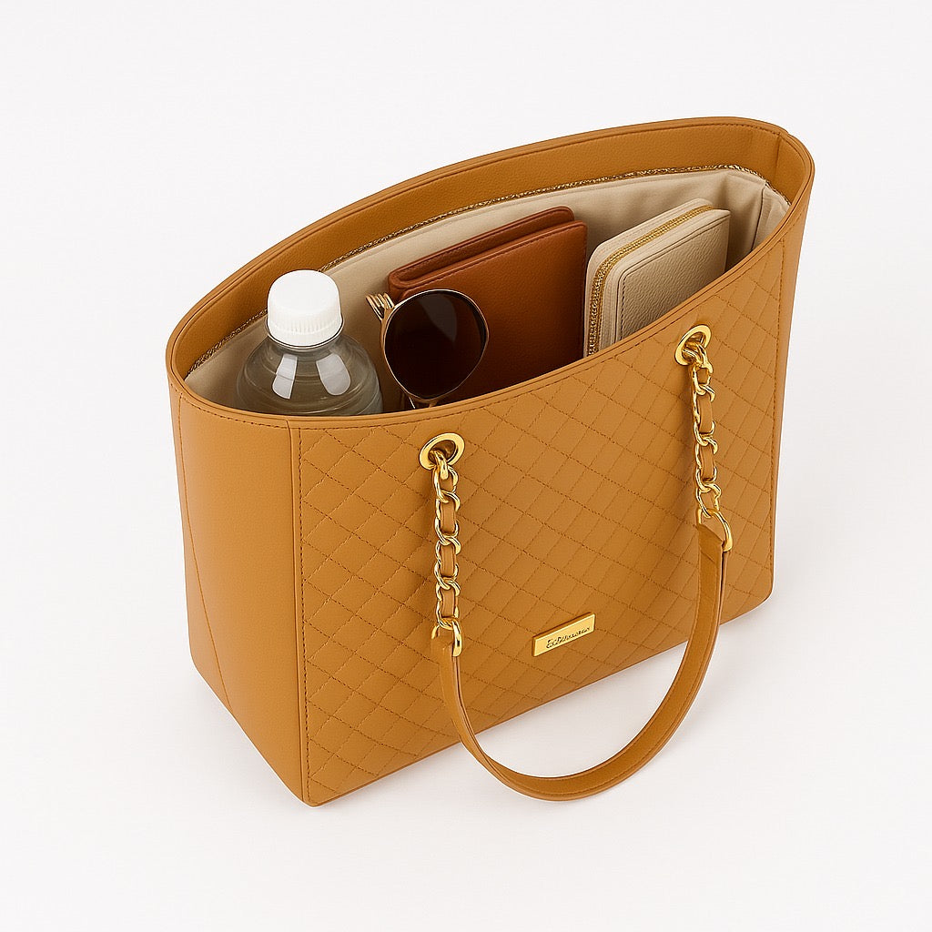 GALANTO TOTE BAG - OCRE
