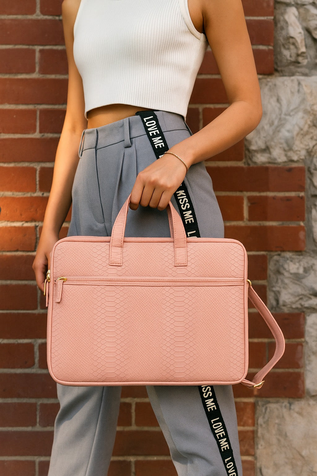 CARRY LUX - ROSA CLARO