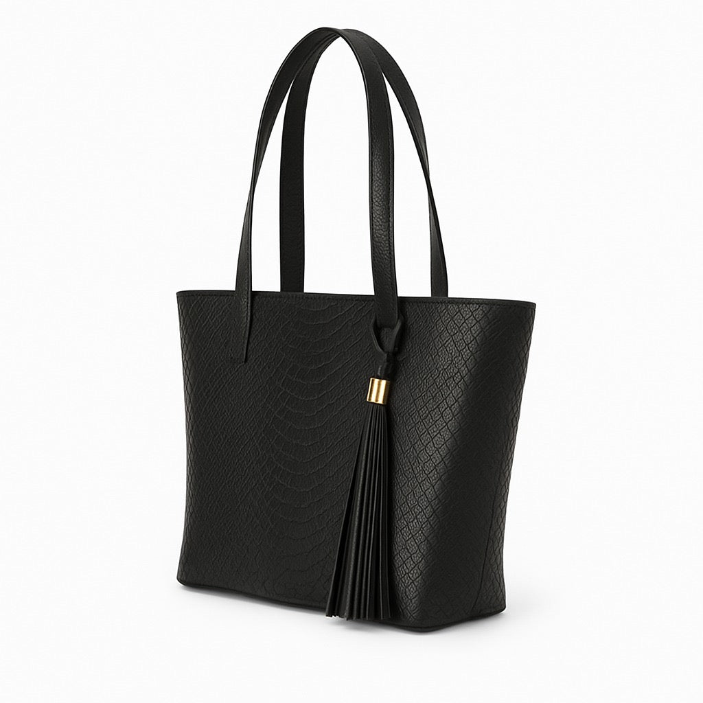 CLASSIC TOTE BAG - NEGRO