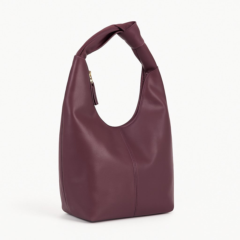 CICLAMEN TOTE BAG - VINO