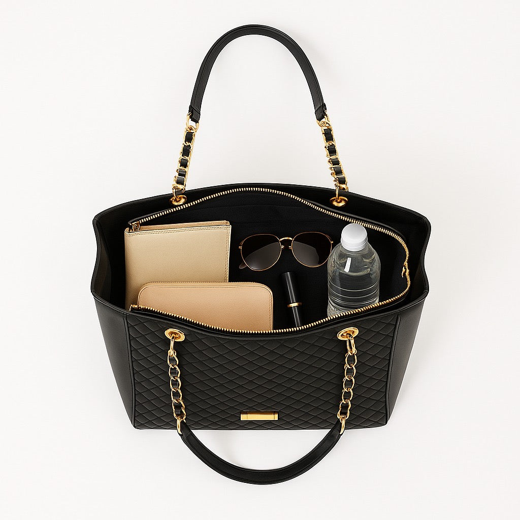 GALANTO TOTE BAG - NEGRO