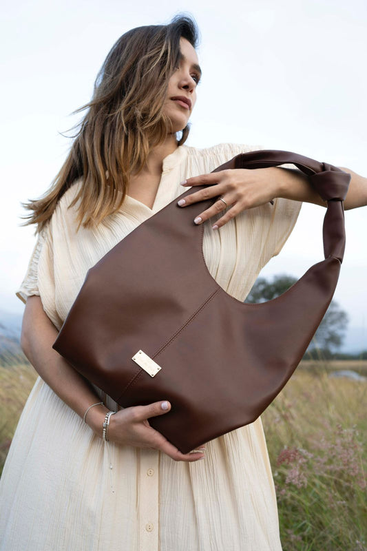 CICLAMEN TOTE BAG - OCRE OBSCURO