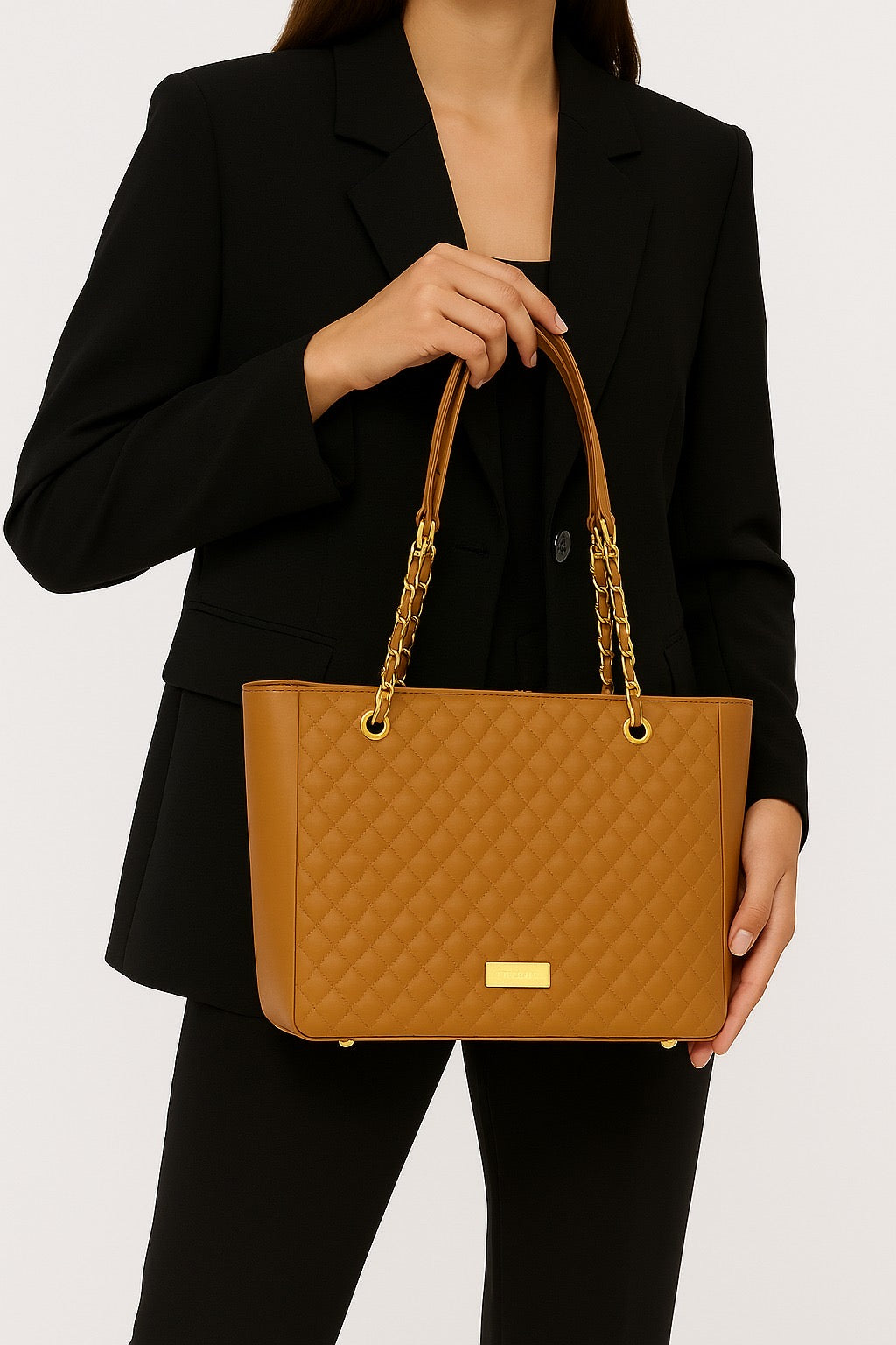 GALANTO TOTE BAG - OCRE
