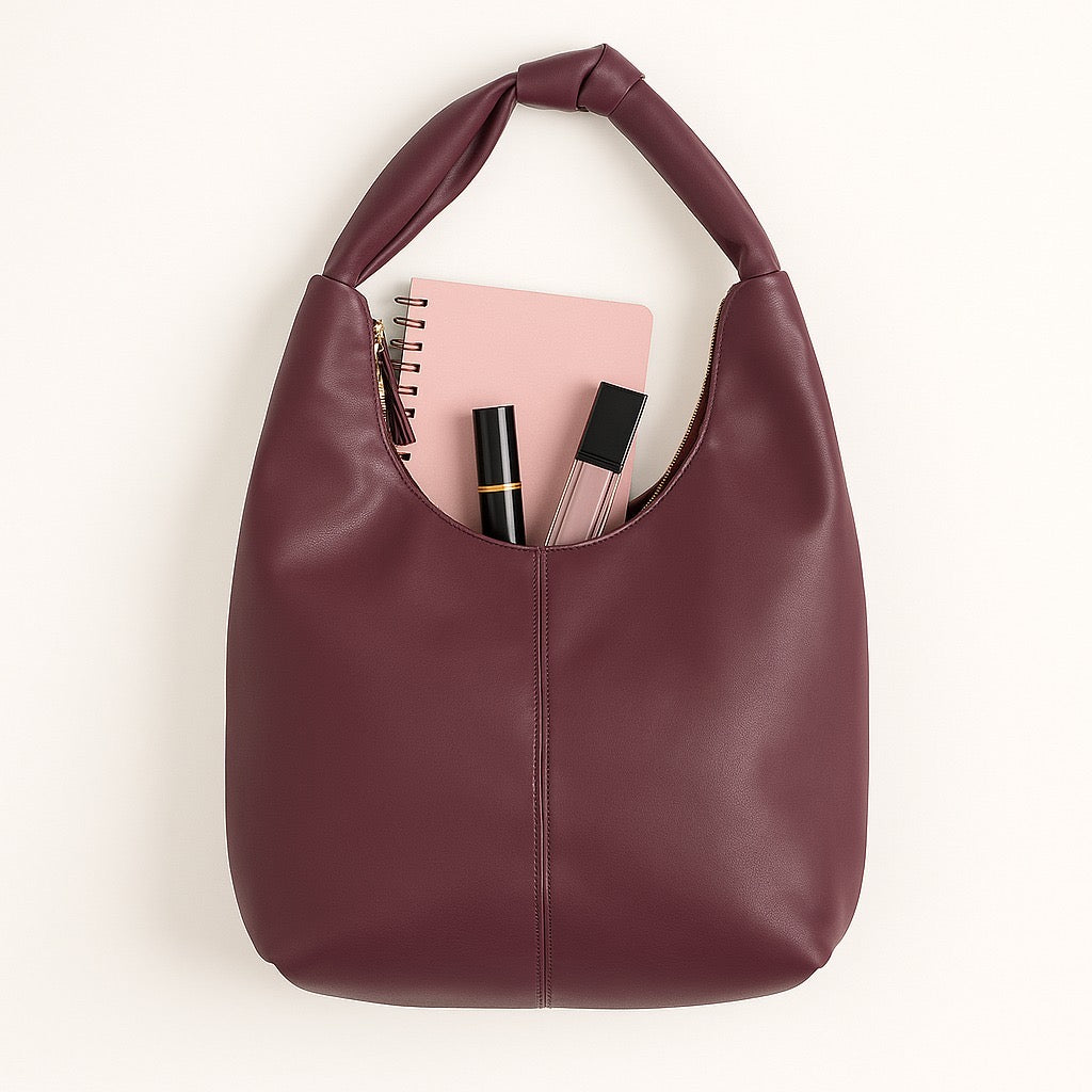 CICLAMEN TOTE BAG - VINO