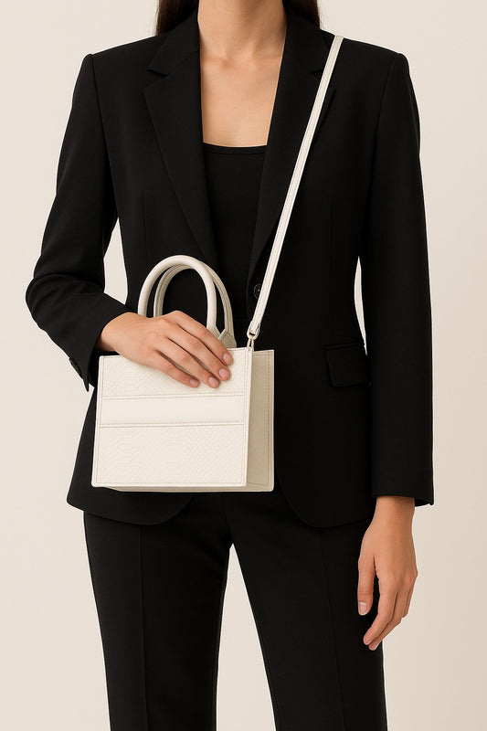 MINI TOTE BOOK - HUESO