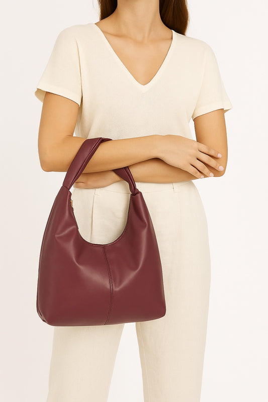 CICLAMEN TOTE BAG - VINO