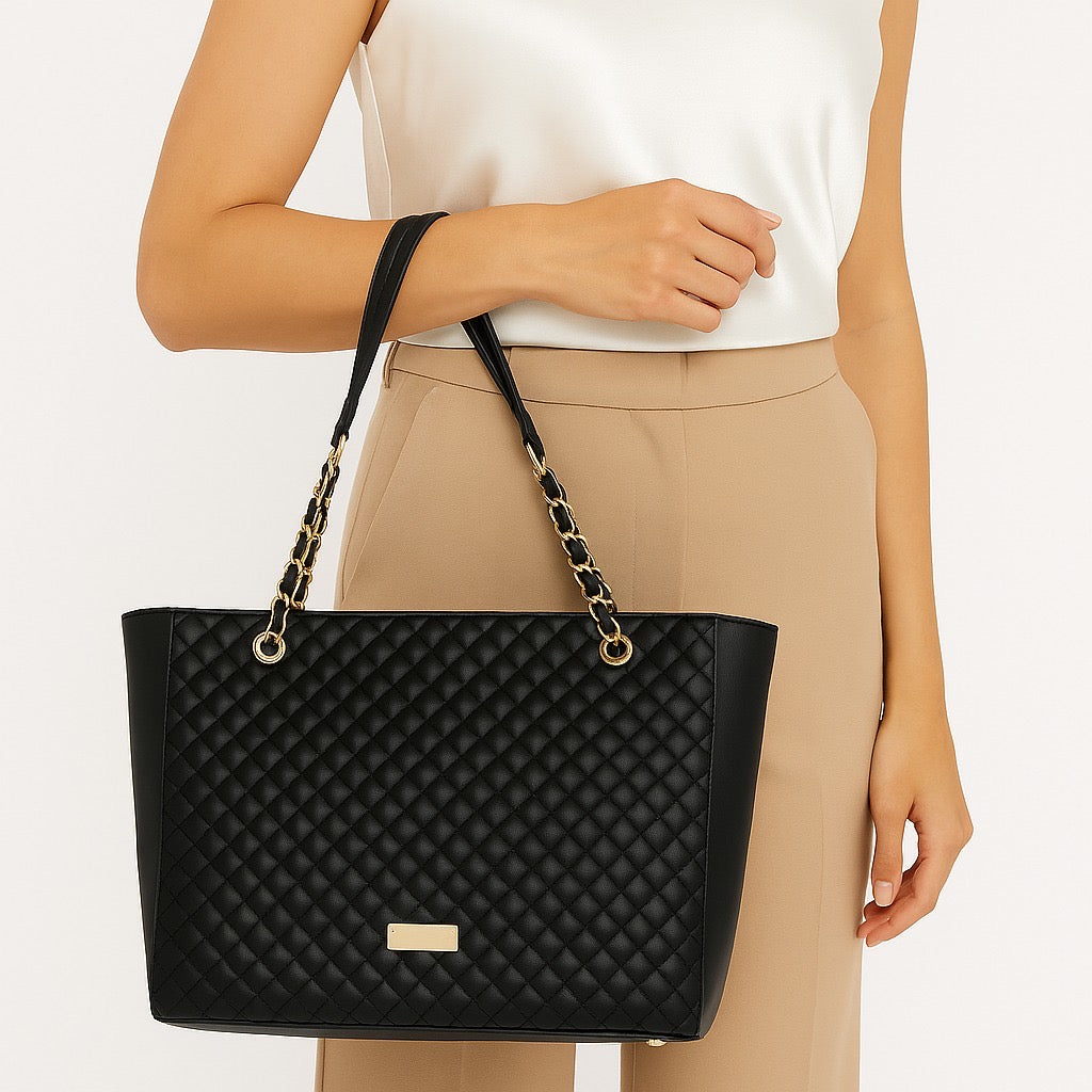 GALANTO TOTE BAG - NEGRO