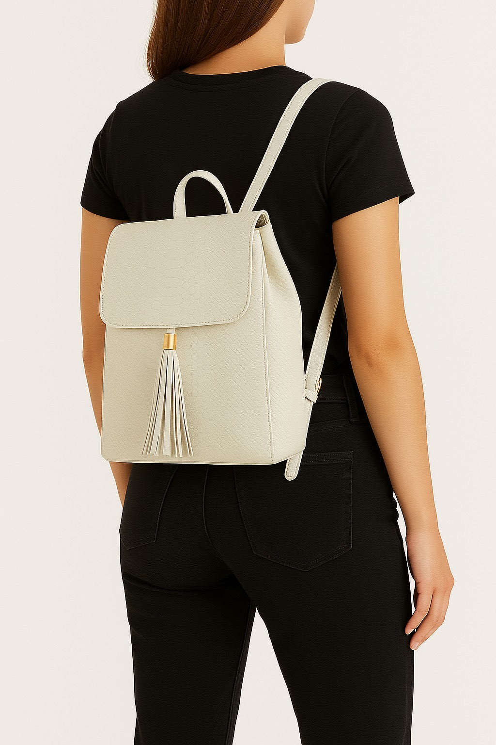 CAMELIA BAG - HUESO