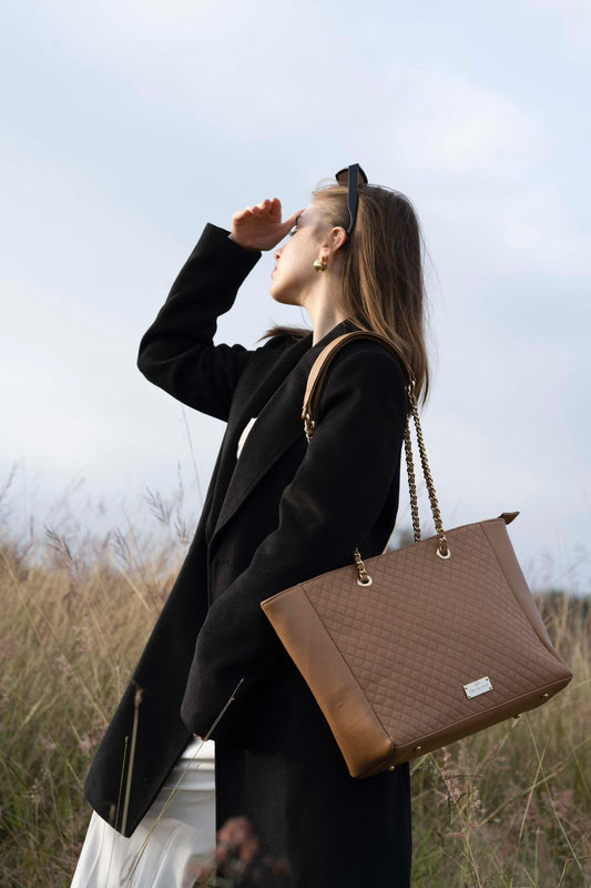 GALANTO TOTE BAG - OCRE