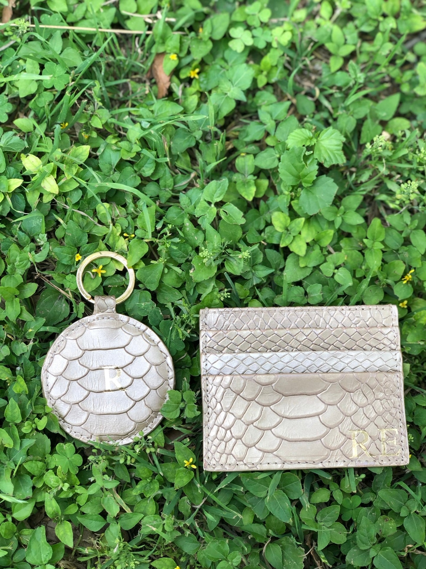 CARD CASE - DORADO