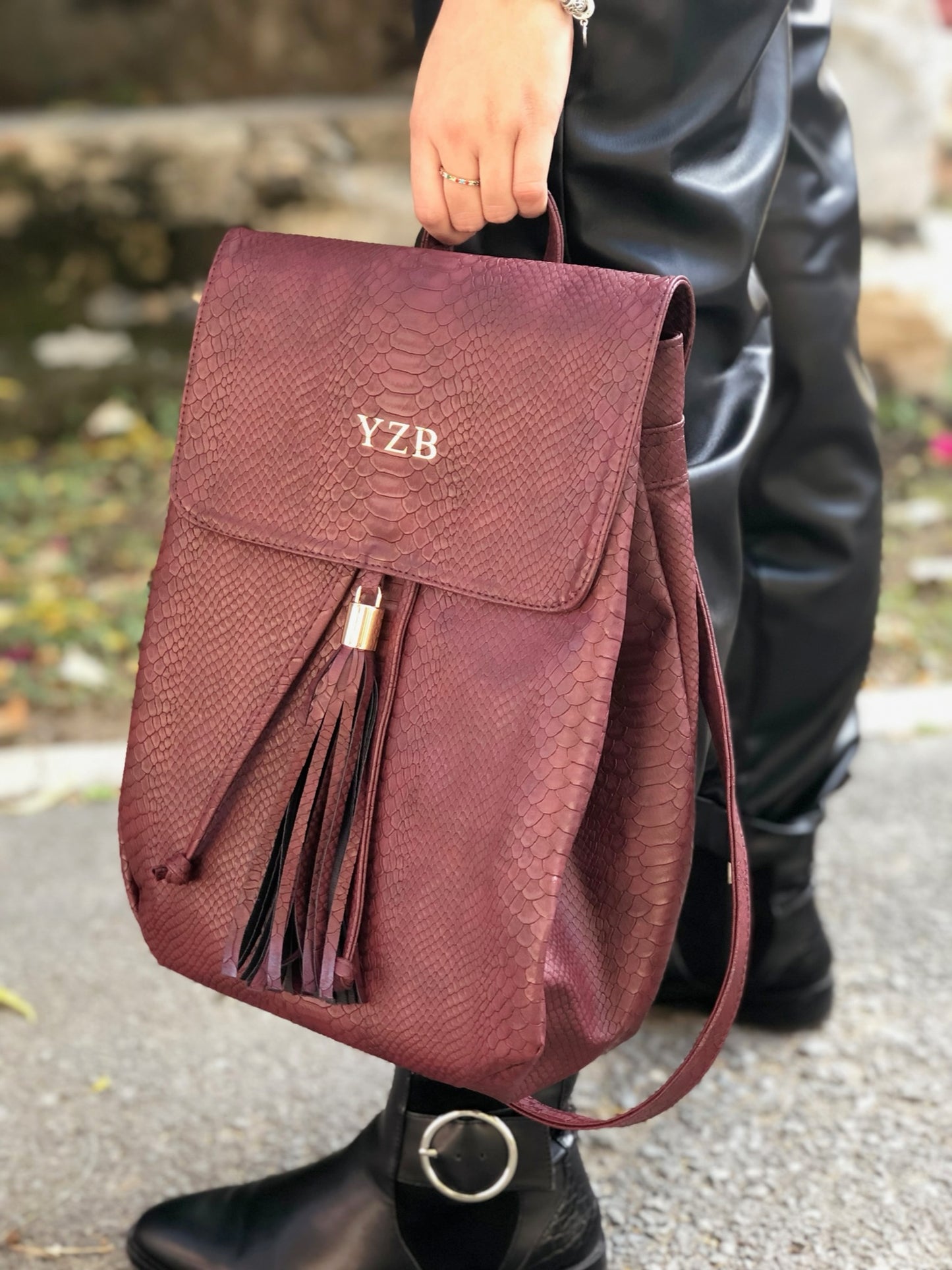 CAMELIA BAG - VINO