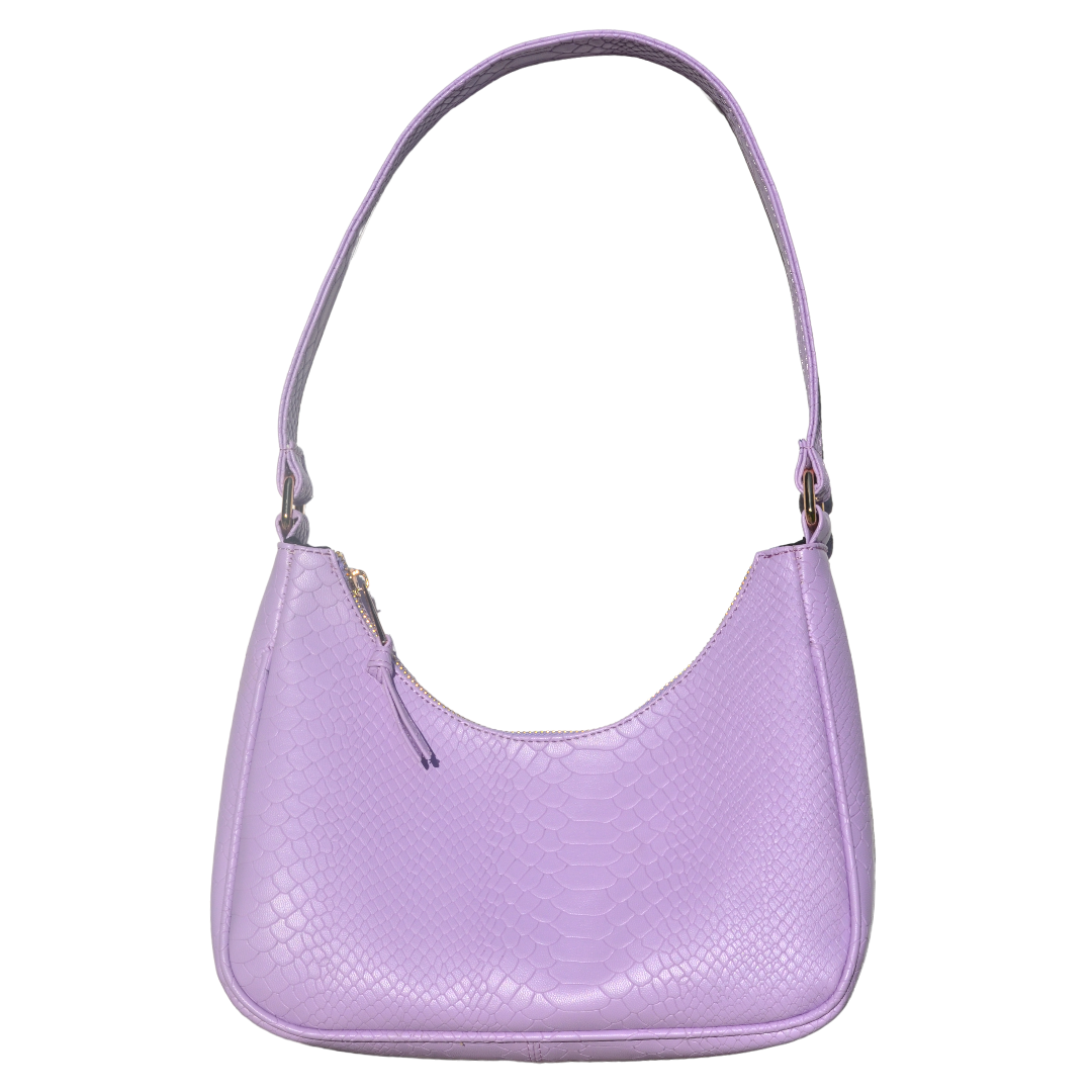 Shoulder Bag Lila Flor de Piel Mx