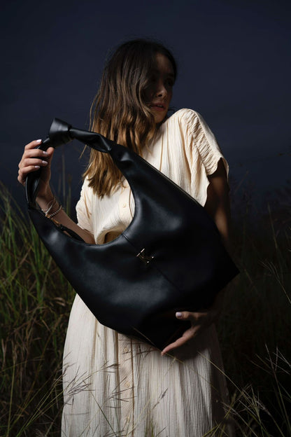 CICLAMEN TOTE BAG - NEGRO