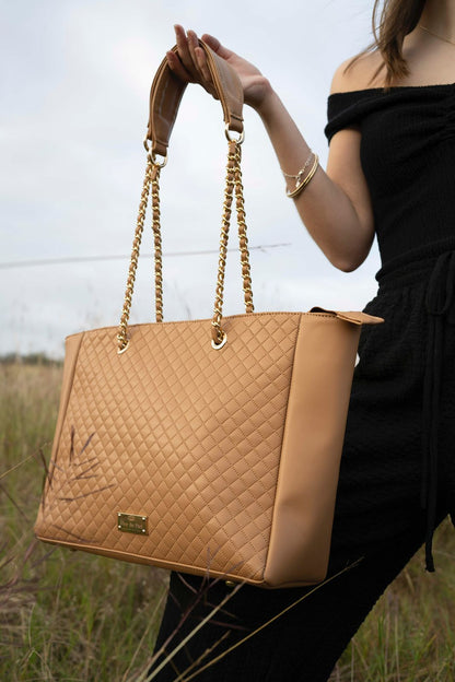 GALANTO TOTE BAG - OCRE