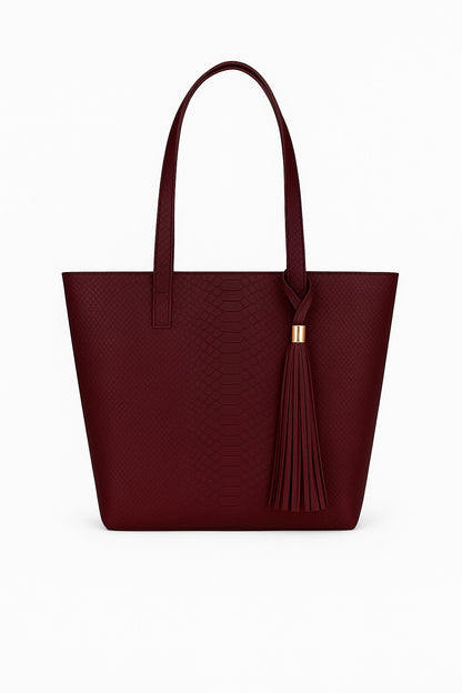 CLASSIC TOTE BAG - VINO