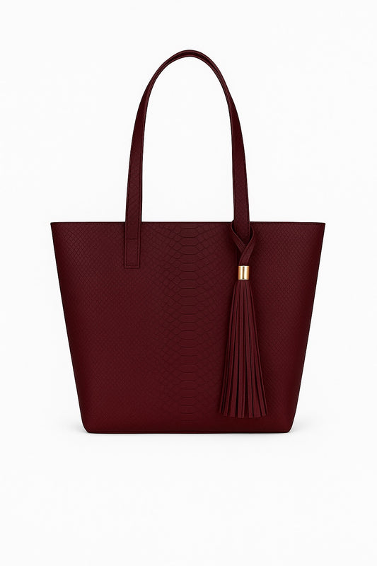 CLASSIC TOTE BAG - VINO