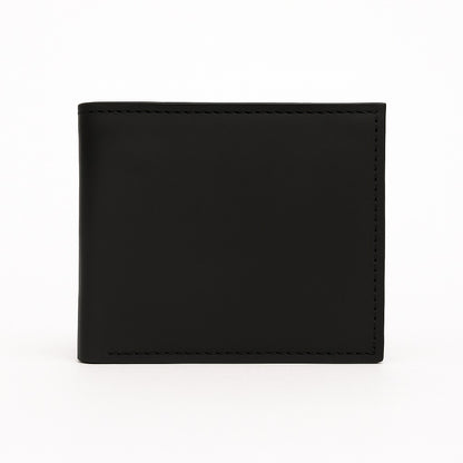 Cartera de piel - Negra