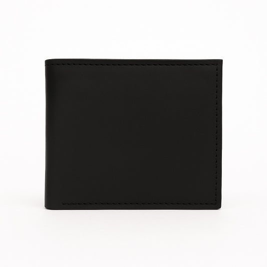 Cartera de piel - Negra