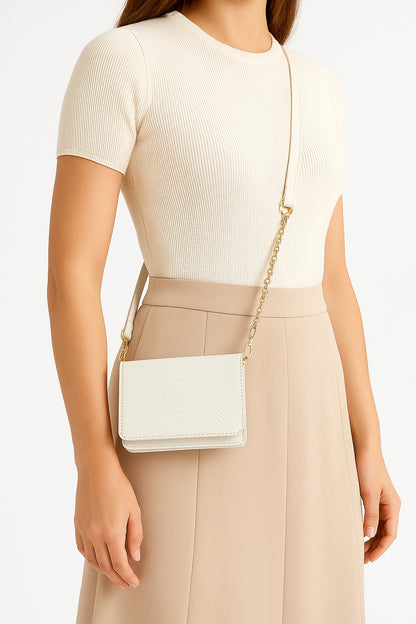 CHAIN BAG - HUESO
