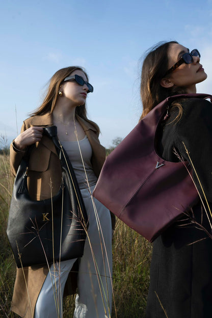 CICLAMEN TOTE BAG - VINO