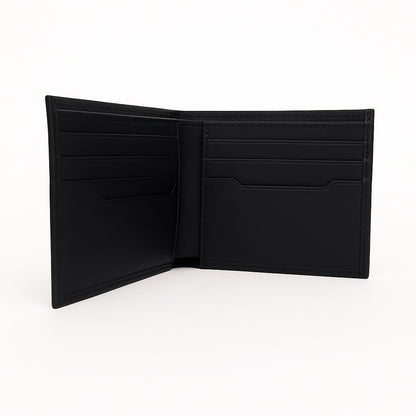 Cartera de piel - Negra