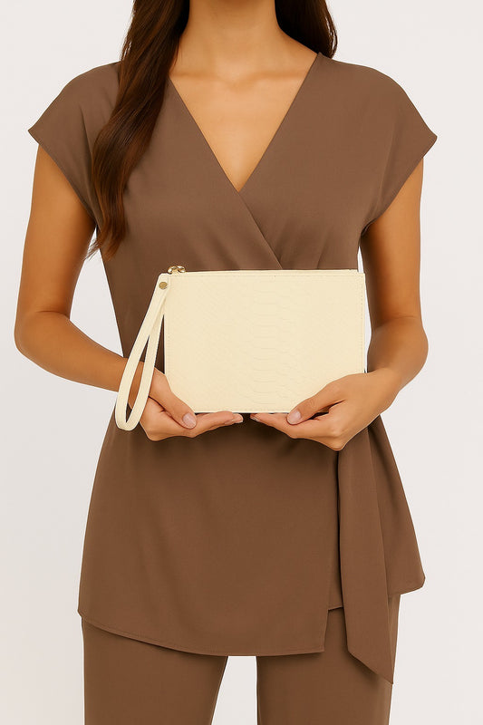 GLAM POUCH-HUESO