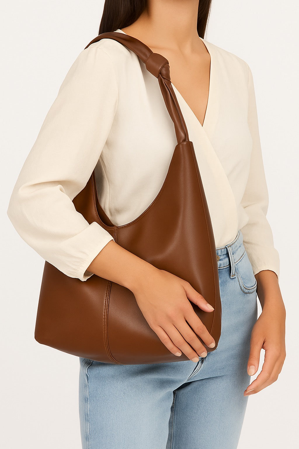 CICLAMEN TOTE BAG - OCRE OBSCURO