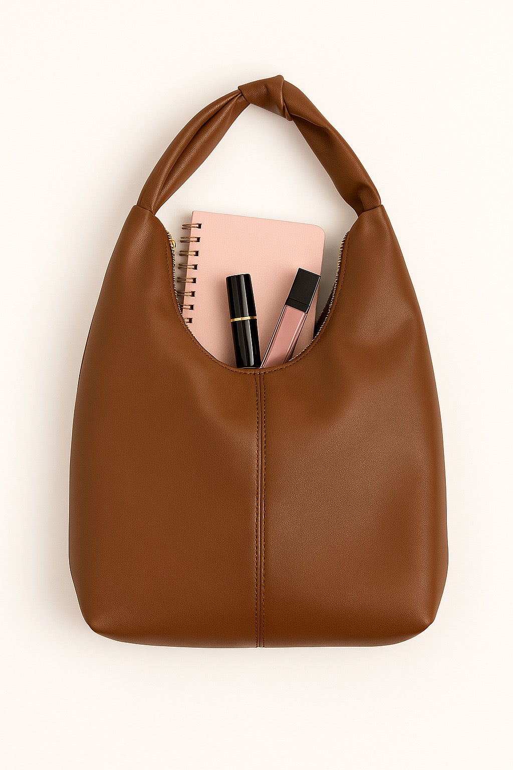 CICLAMEN TOTE BAG - OCRE OBSCURO