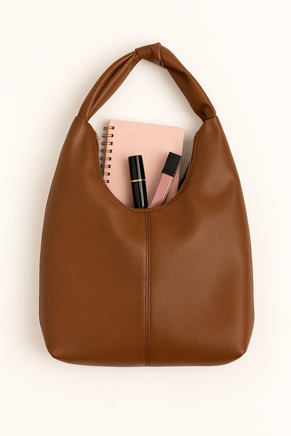 CICLAMEN TOTE BAG - OCRE OBSCURO