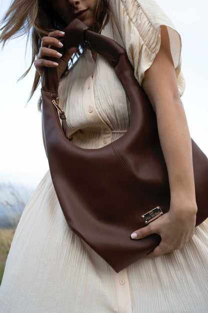 CICLAMEN TOTE BAG - OCRE OBSCURO
