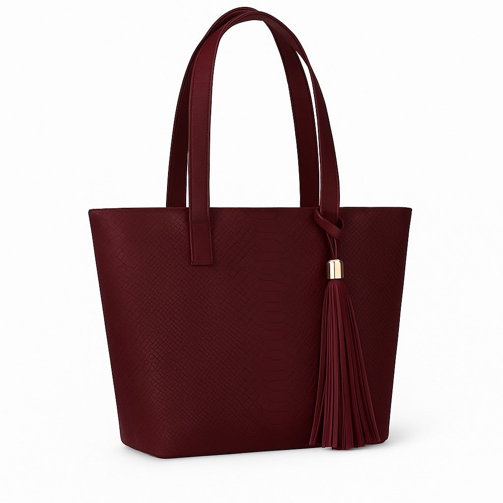 CLASSIC TOTE BAG - VINO