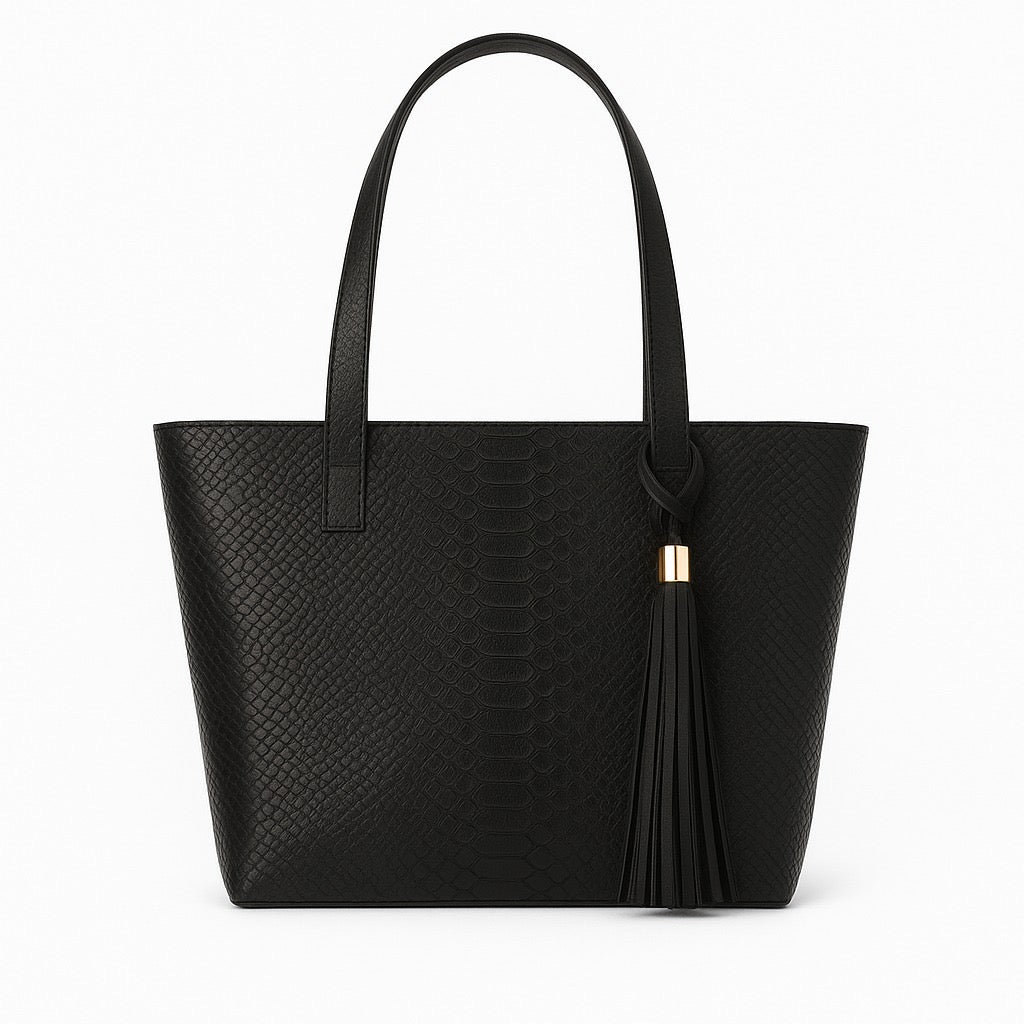 CLASSIC TOTE BAG - NEGRO