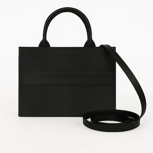 MINI TOTE BOOK - NEGRO