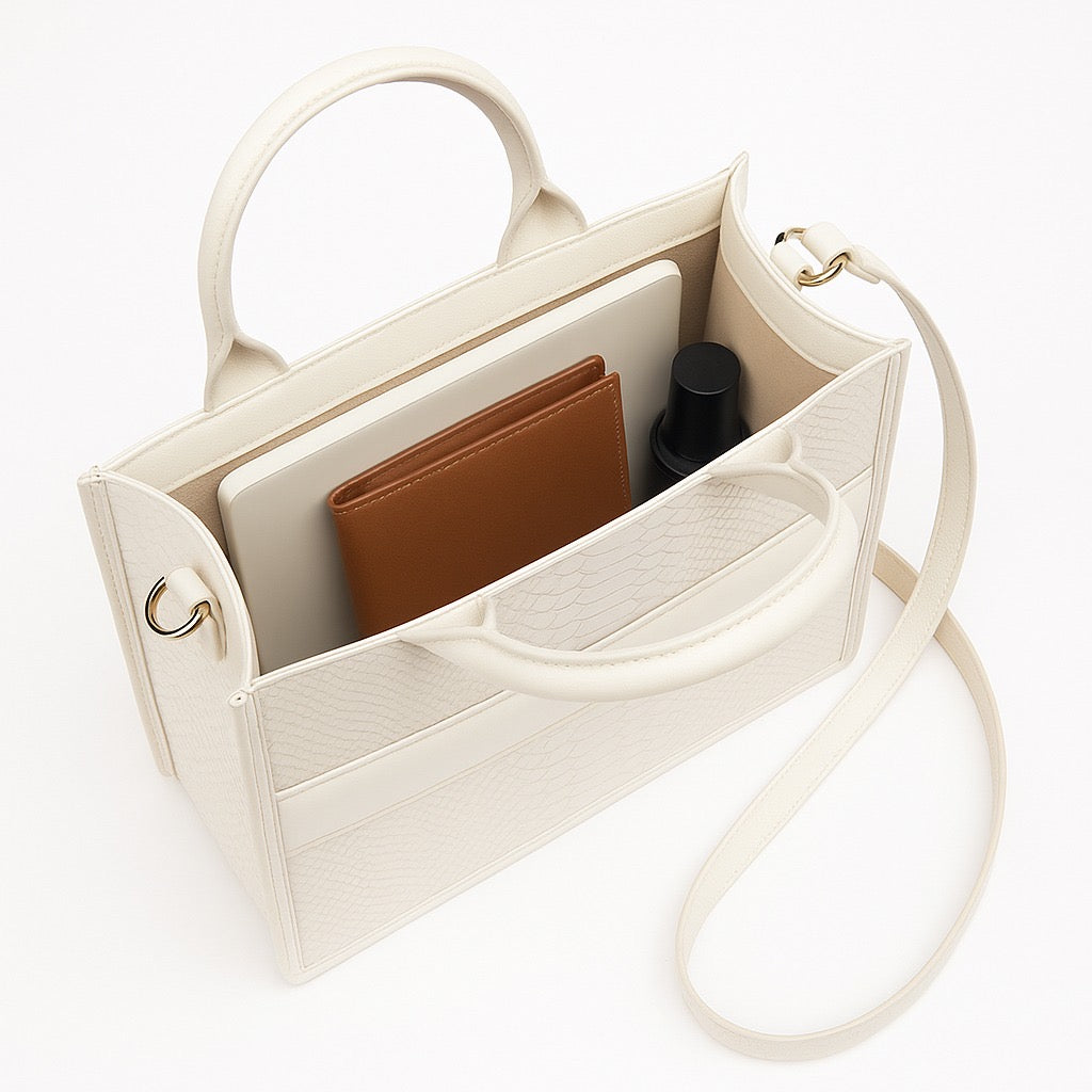 MINI TOTE BOOK - HUESO