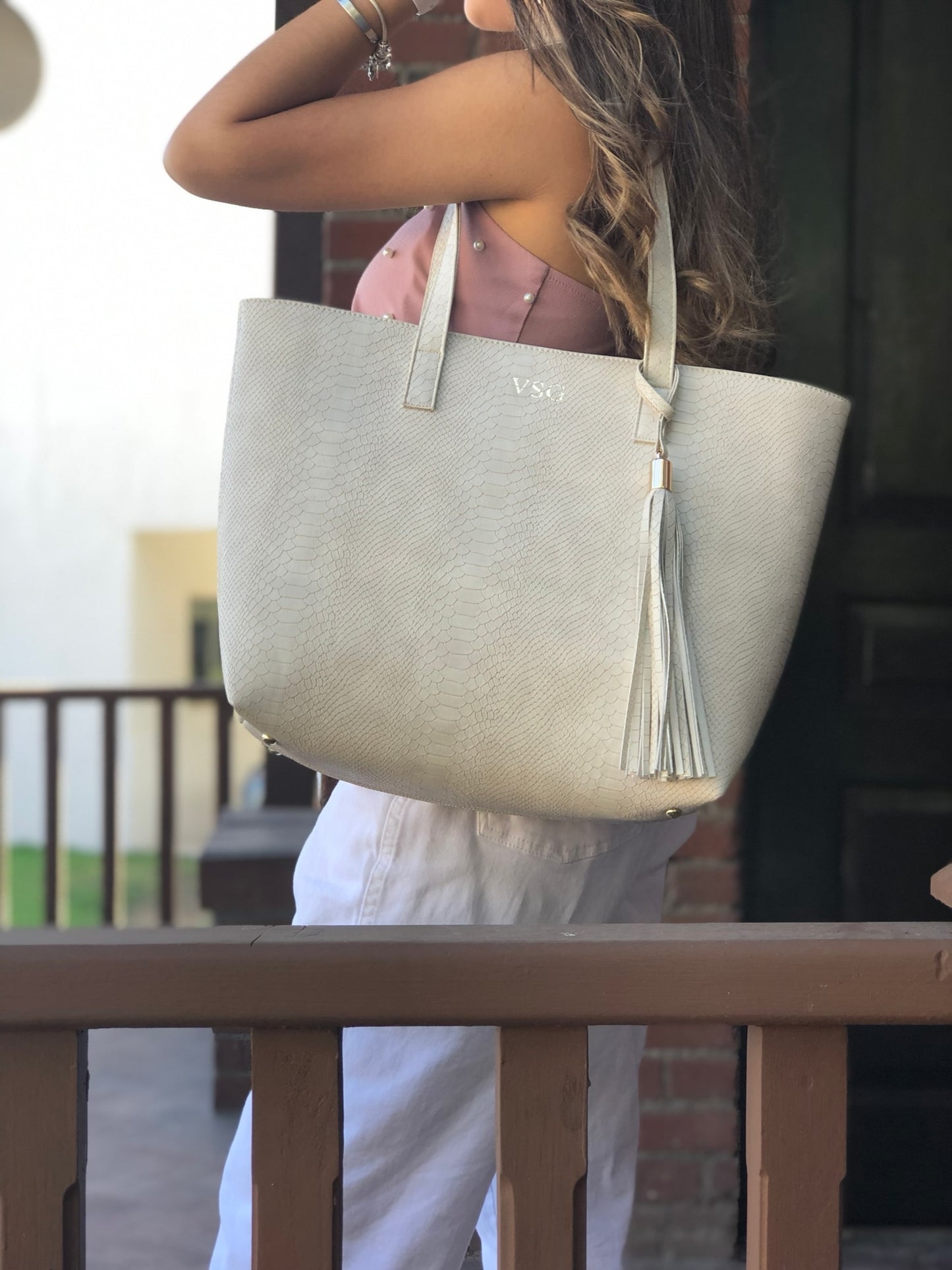 CLASSIC TOTE BAG - HUESO