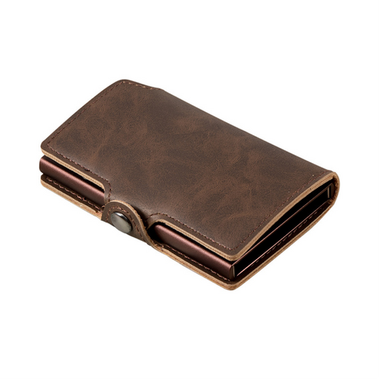 Card Case - Café obscuro