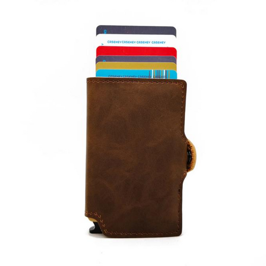 Card Case - Café obscuro
